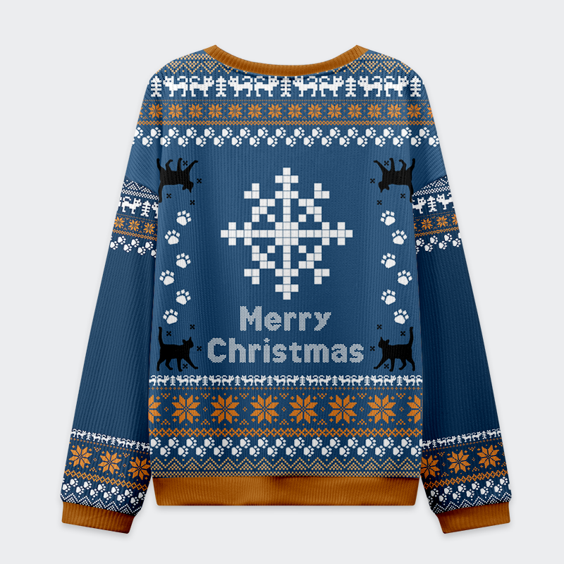 Tokyo-Tiger What? It’s Christmas Cat Ugly Sweater