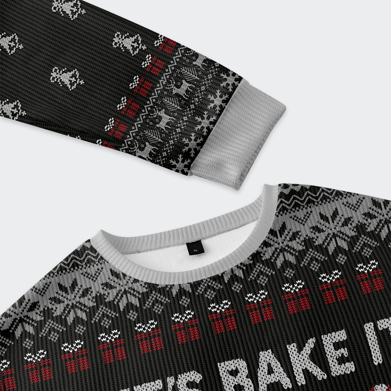 Tokyo-Tiger Gingerbread：Bake It Till You Make It Christmas Ugly Sweatshirt