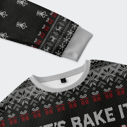 Tokyo-Tiger Gingerbread：Bake It Till You Make It Christmas Ugly Sweatshirt