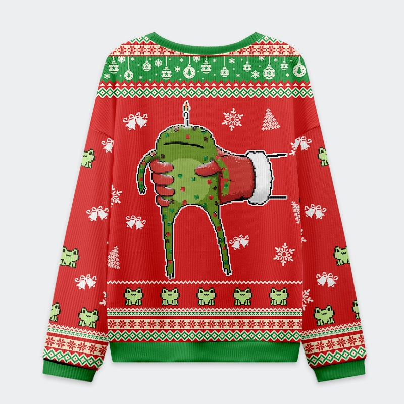 Tokyo-Tiger Accept Japanese Frog Christmas Ugly Sweatshirt