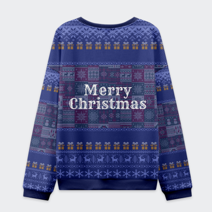 Tokyo-Tiger Christmas Jams But Glock Don’t Christmas Ugly Sweatshirt