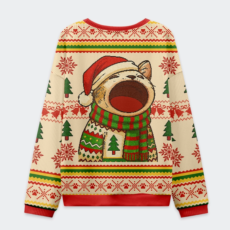 Tokyo-Tiger Christmas Cantata Christmas Ugly Sweatshirt