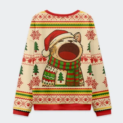 Tokyo-Tiger Christmas Cantata Christmas Ugly Sweatshirt