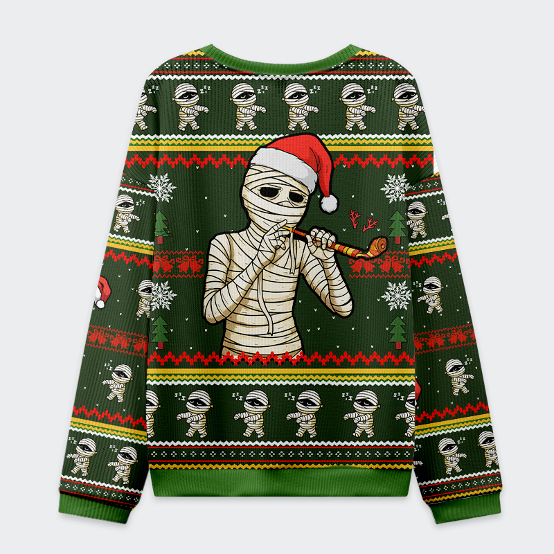Unique Mummy Funny Holiday Christmas Ugly Sweatshirt