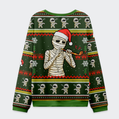 Unique Mummy Funny Holiday Christmas Ugly Sweatshirt