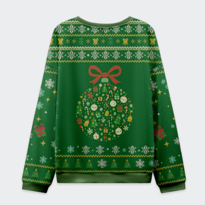 Tokyo-Tiger Funny Forg Japan Christmas Ugly Sweatshirt