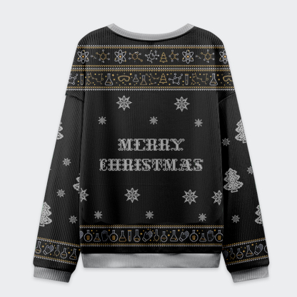 Tokyo-Tiger Funny Chemical Element Christmas Tree Christmas Ugly Sweatshirt