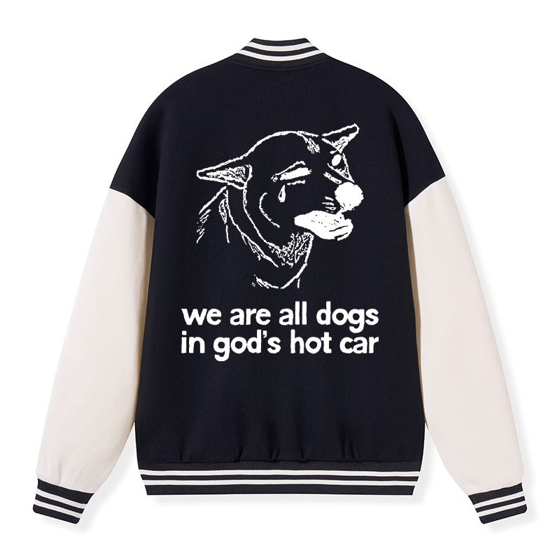 Tokyo-Tiger Ramen Lover Otter Embroidery Varsity Jacket Sale