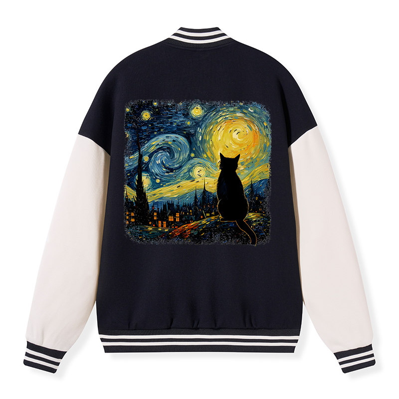 Tokyo-Tiger Ramen Lover Otter Embroidery Varsity Jacket Sale