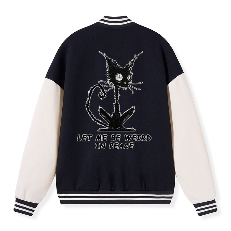 Tokyo-Tiger Ramen Lover Otter Embroidery Varsity Jacket Sale