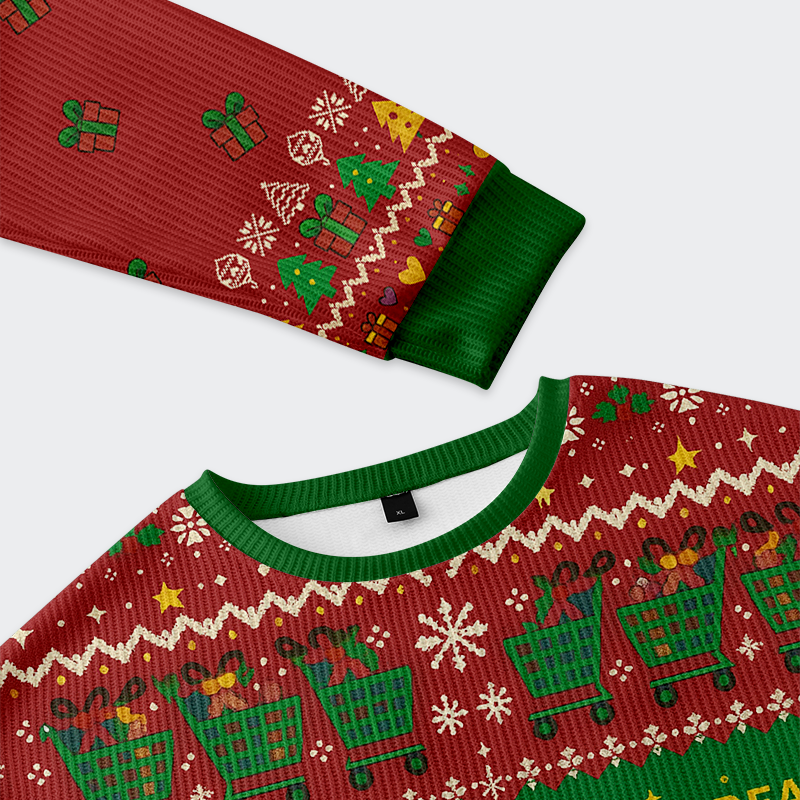 Tokyo-Tiger RIP Savings: Broke for the Holidays Christmas Ugly Sweatshirt