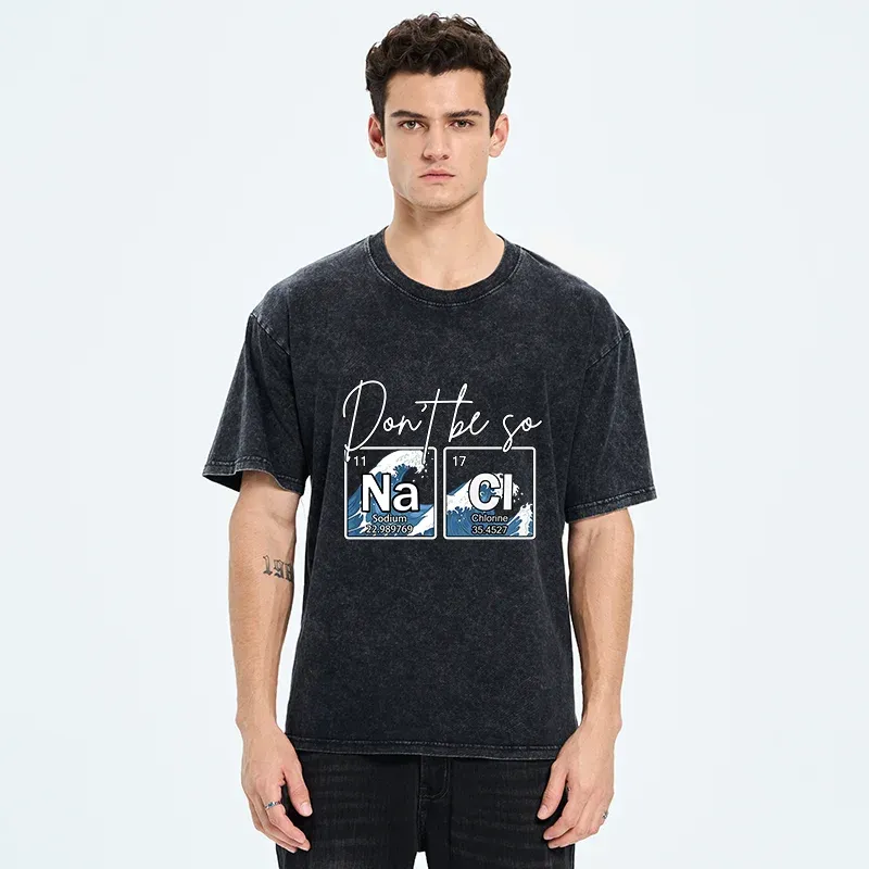 Tokyo-Tiger Chemical Funny Waves Washed T-Shirt