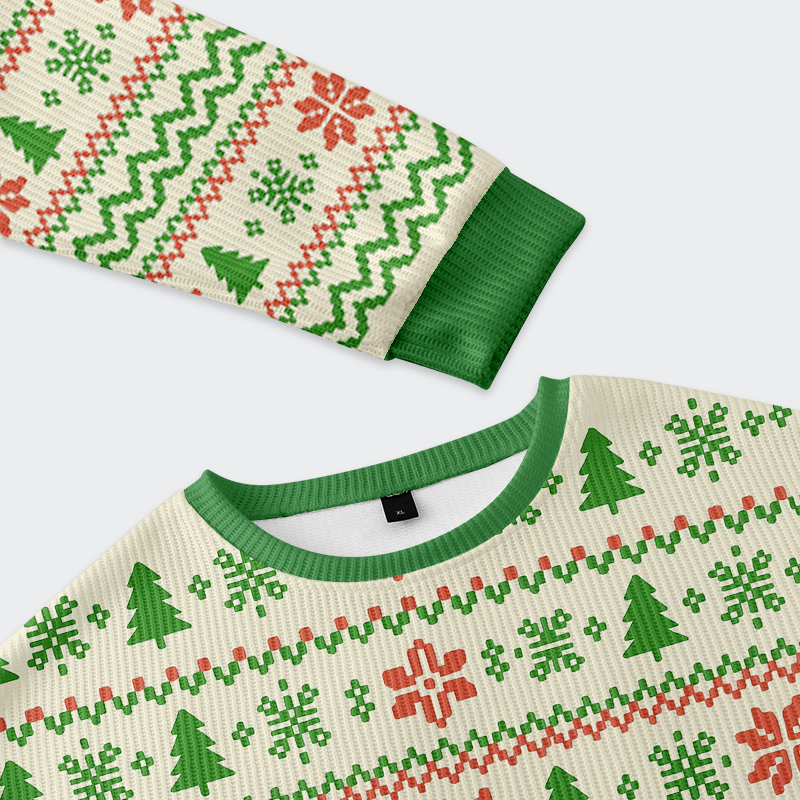 Tokyo-Tiger Focused Samurai Frog Classic Christmas Ugly Sweatshirt