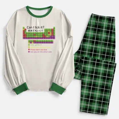 Tokyo-Tiger Can I Lick It Family Pajama Sets