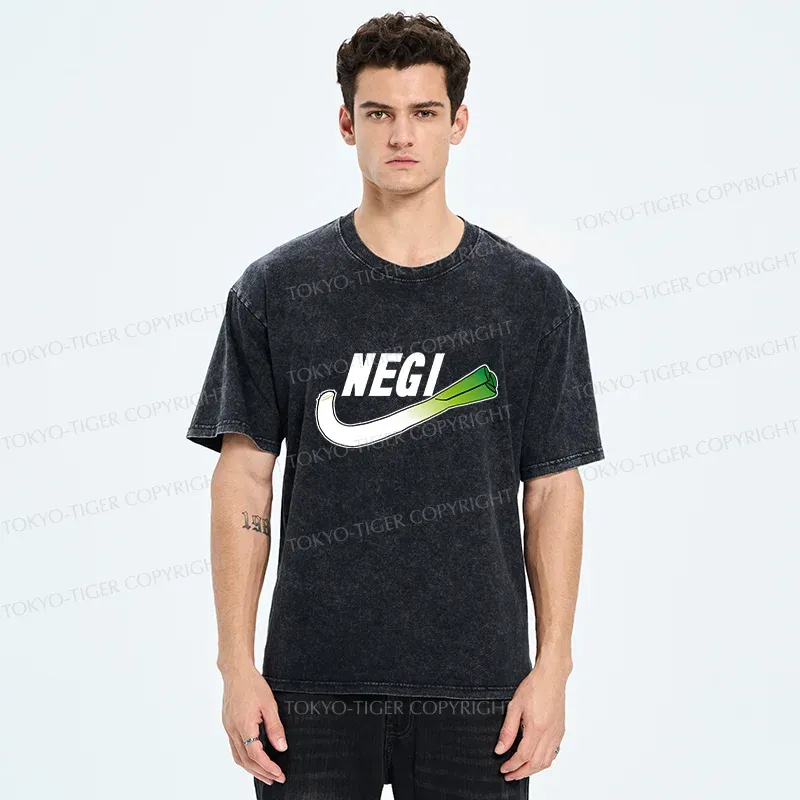 Tokyo-Tiger Interesting Onion Washed T-Shirt