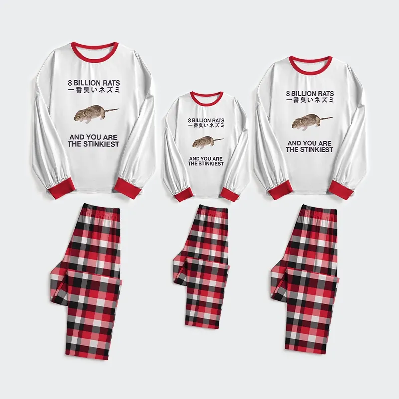Tokyo-Tiger World's Stinkiest Rat Family Pajama Sets