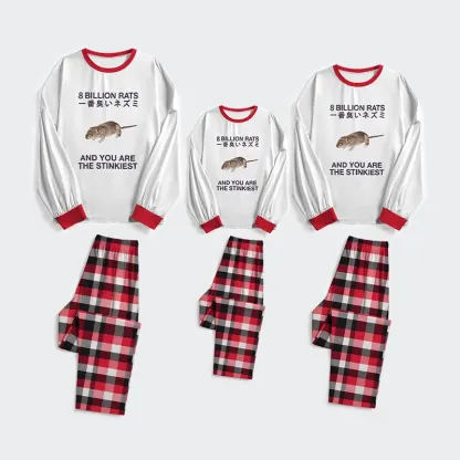 Tokyo-Tiger World's Stinkiest Rat Family Pajama Sets
