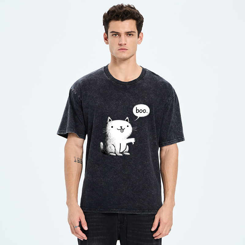 Tokyo-Tiger The Judgment Cat Washed T-Shirt