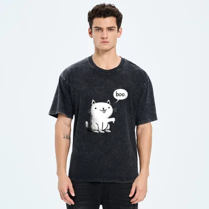 Tokyo-Tiger The Judgment Cat Washed T-Shirt