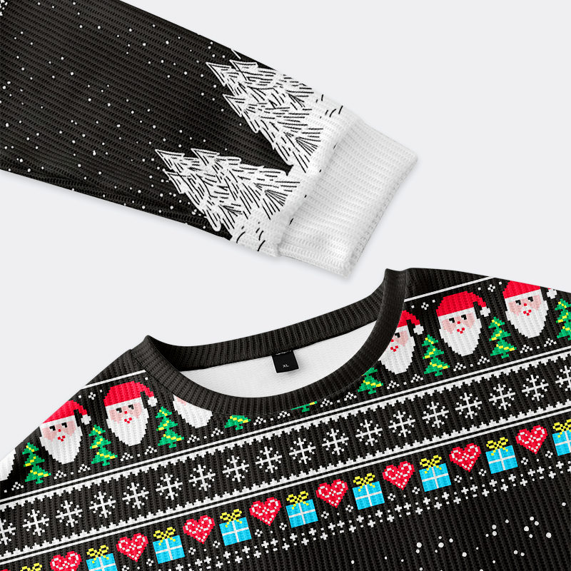 Tokyo-Tiger Alien Christmas Abduction Christmas Ugly Sweatshirt