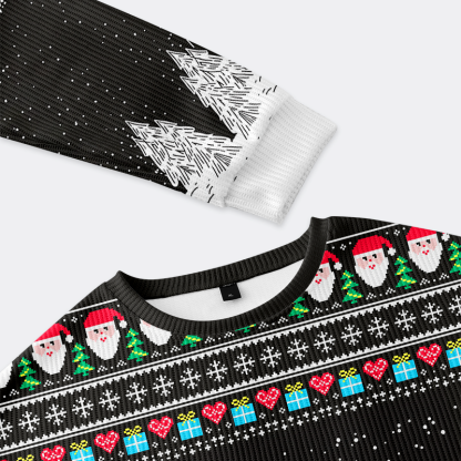 Tokyo-Tiger Alien Christmas Abduction Christmas Ugly Sweatshirt