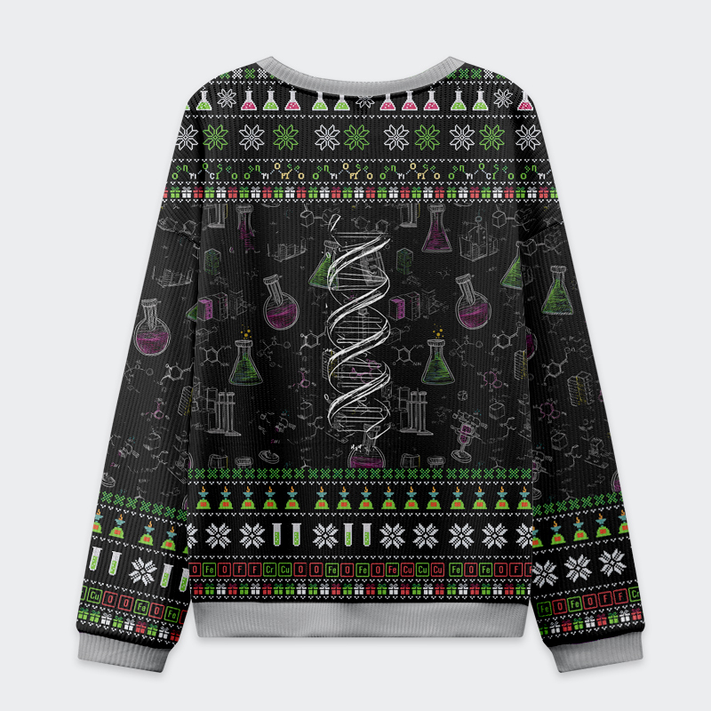 Tokyo-Tiger Funny Element：Can I Lick It Christmas Ugly Sweatshirt