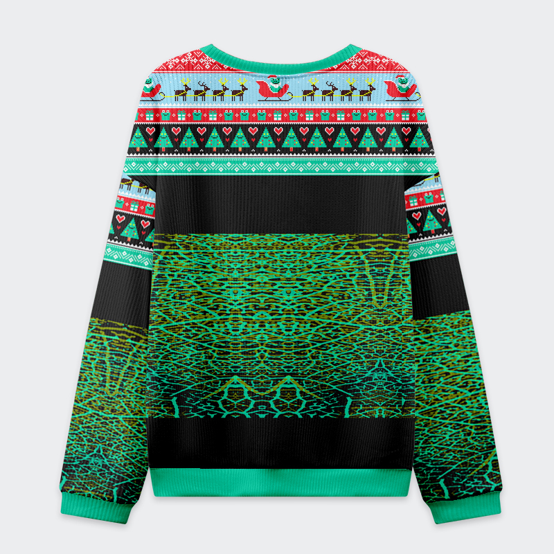 Tokyo-Tiger The Horrors Persist Frog Christmas Ugly Sweatshirt