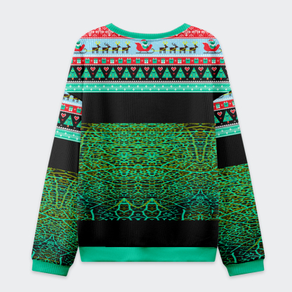 Tokyo-Tiger The Horrors Persist Frog Christmas Ugly Sweatshirt