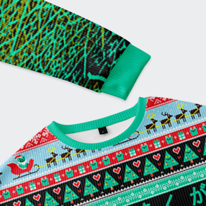 Tokyo-Tiger The Horrors Persist Frog Christmas Ugly Sweatshirt