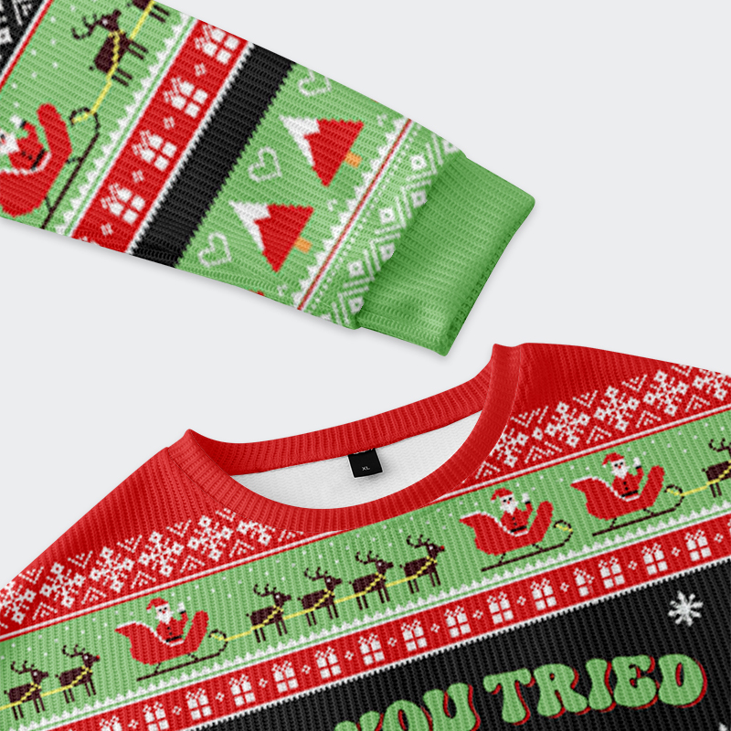Tokyo-Tiger Oh Snap It’s Gingerbread：Have You Tried Icing It Christmas Ugly Sweatshirt