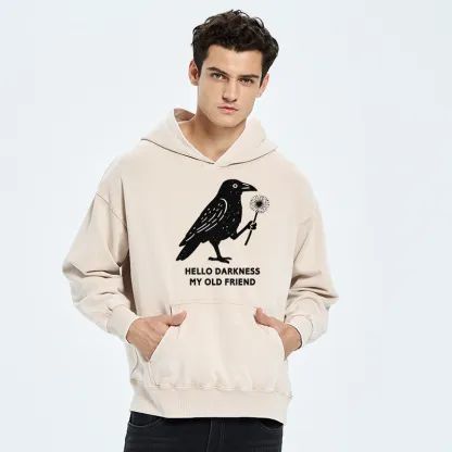 Tokyo-Tiger My Old Friend The Crow Washed Hoodie