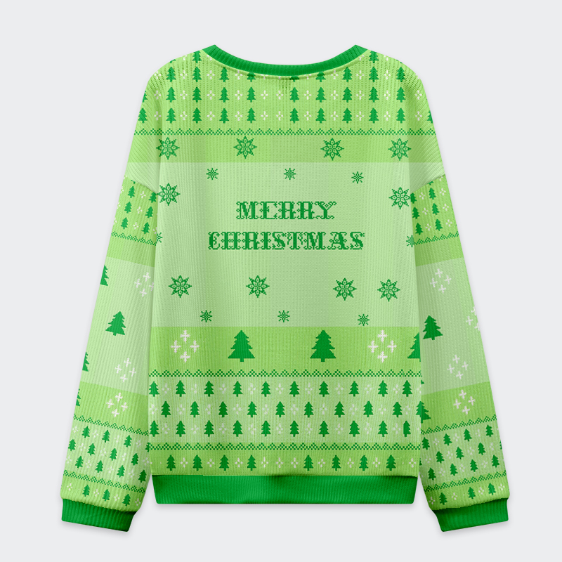 Tokyo-Tiger Raven's Question Christmas Ugly Sweatshirt