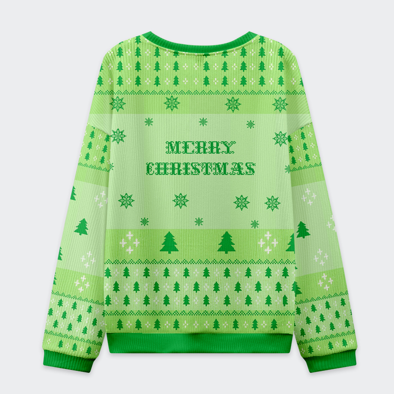 Tokyo-Tiger Raven's Question Christmas Ugly Sweatshirt