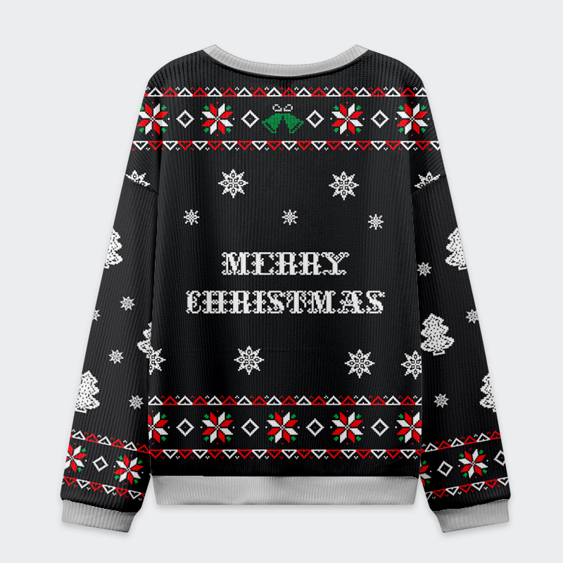Tokyo-Tiger Go Jesus It's Your Birthday Christmas Ugly Sweatshirt