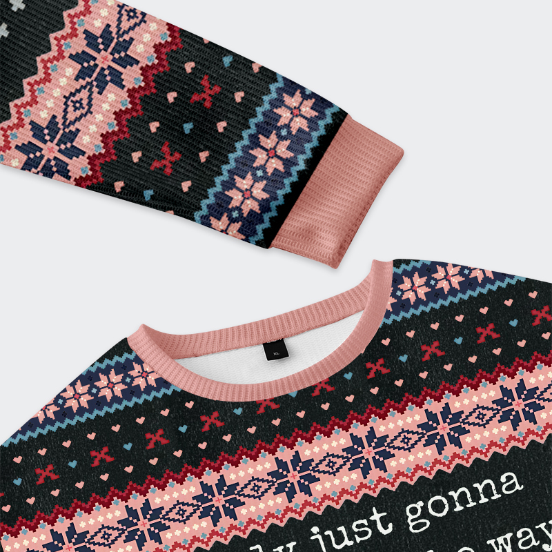 Tokyo-Tiger Tired Kitsmas Tree Christmas Ugly Sweatshirt