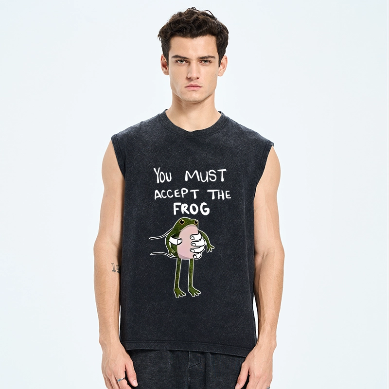 Tokyo-Tiger Accept This Frog Washed Tank