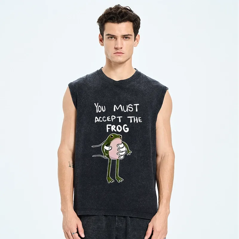 Tokyo-Tiger Accept This Frog Washed Tank