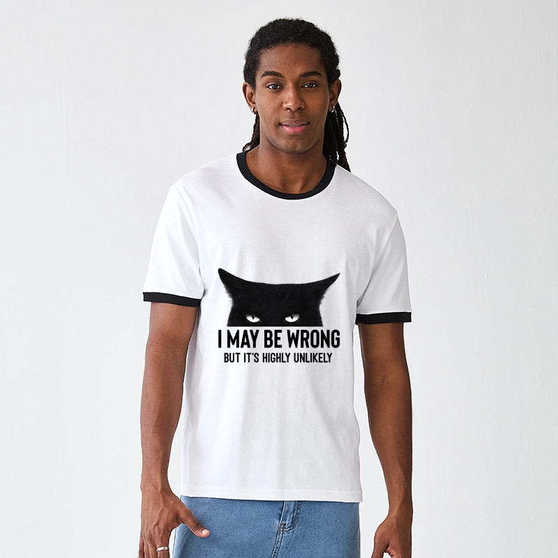 Tokyo-Tiger Cat Can Do No Wrong Trim T-Shirt