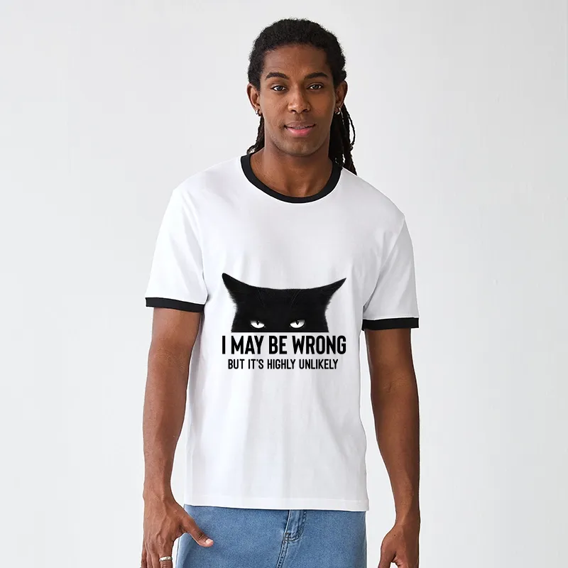 Tokyo-Tiger Cat Can Do No Wrong Trim T-Shirt