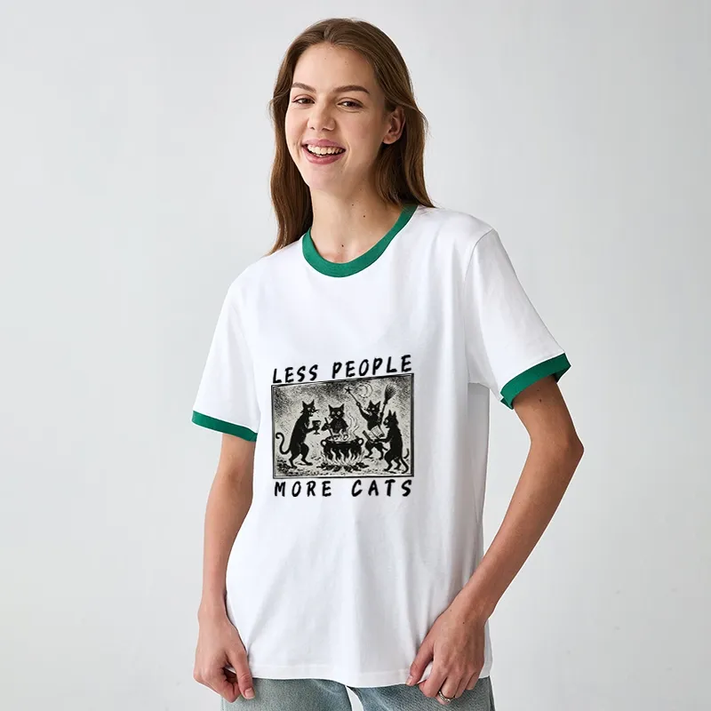 Tokyo-Tiger Cat Sacrifice Ceremony Trim T-Shirt