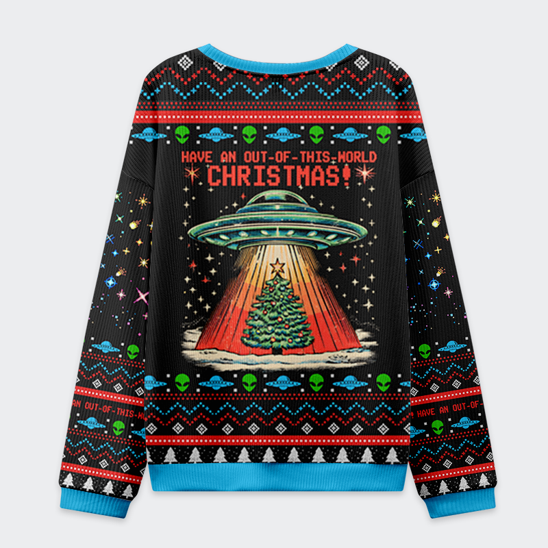 Tokyo-Tiger Have An Out-of-This-World Christmas Christmas Ugly Sweatshirt