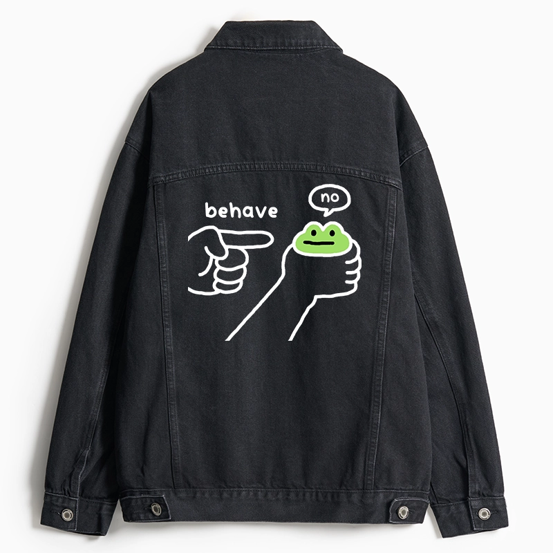 Tokyo-Tiger Dishonest Frog Jean Jacket