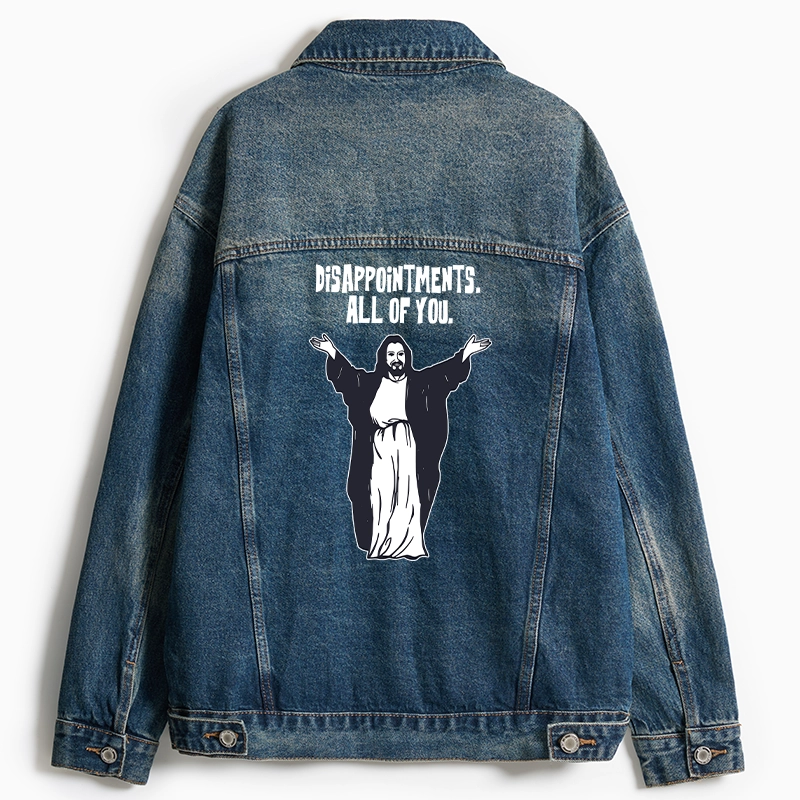 Tokyo-Tiger God Gives Disappointment Jean Jacket