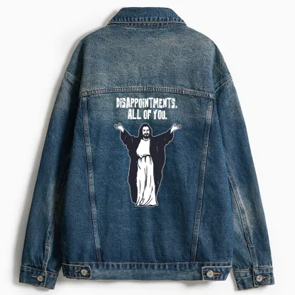 Tokyo-Tiger God Gives Disappointment Jean Jacket