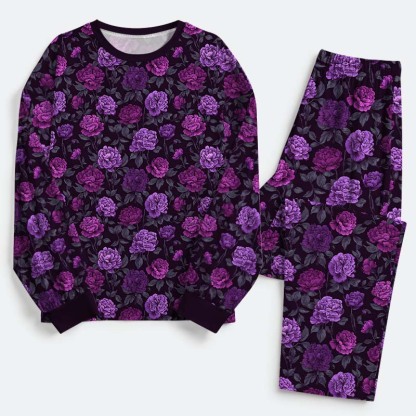 Tokyo-Tiger Peony Grace Family Pajama Sets