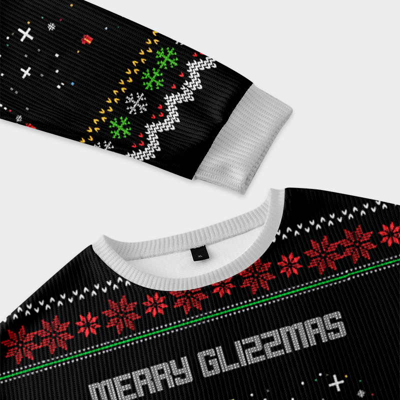 Tokyo-Tiger A Hot Dog Nativity Scene Christmas Ugly Sweatshirt