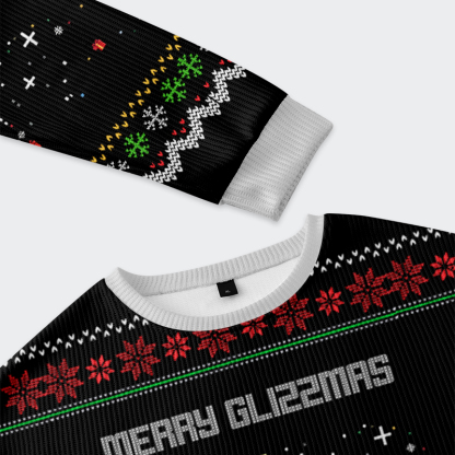 Tokyo-Tiger A Hot Dog Nativity Scene Christmas Ugly Sweatshirt