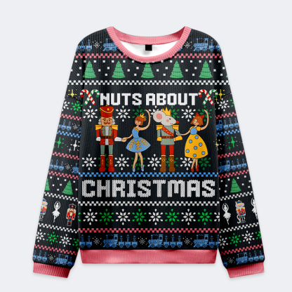 Tokyo-Tiger Nutcracker Wonderland Christmas Ugly Sweatshirt