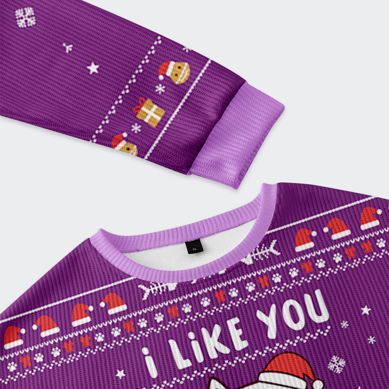 Tokyo-Tiger Cats And Humans Have A Love-hate Relationship Christmas Ugly Sweatshirt