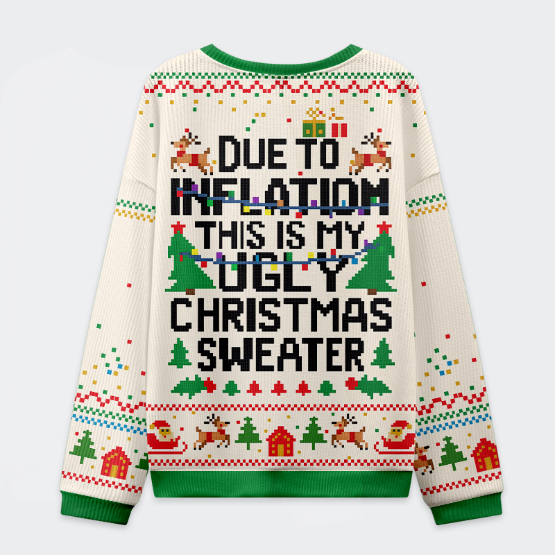 Tokyo-Tiger This Is My Christmas Sweater Christmas Ugly Sweatshirt